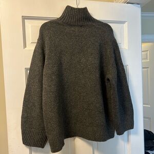 Primark Rita Ora Charcoal Ribbed Knit Sweater